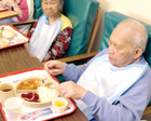 Many residents require eating assistance.