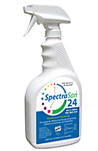 SpectraSan 24 helps providers fight swine flu
