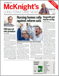 September 2009 Issue of McKnight's Long Term Care News