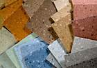 Rubber floor covering offers subtle pattern change Rubber floor covering offers subtle pattern change