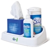 Desk caddy takes germ warfare to a new level