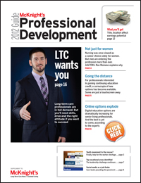 2012 McKnight's Professional Development Guide