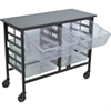 Workstation offers large work area