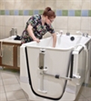 Drawing a safe bath