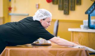 All high-touch surfaces, including dining areas, should be cleaned and disinfected on a regular basis, experts advise. All high-touch surfaces, including dining areas, should be cleaned and disinfected on a regular basis, experts advise.