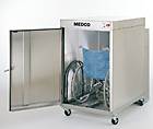 Equipment washer can sanitize up to 20 wheelchairs per hour Equipment washer can sanitize up to 20 wheelchairs per hour