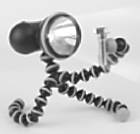 Flexible Gorillatorch flashlight illuminates hard-to-reach areas Flexible Gorillatorch flashlight illuminates hard-to-reach areas
