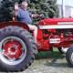 Residents cheer tractor parade Residents cheer tractor parade