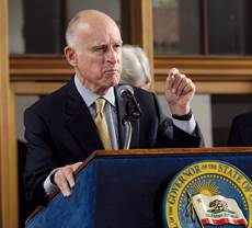 California Governor Jerry Brown California Governor Jerry Brown