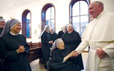 Pope visits nuns protesting ACA provision Pope visits nuns protesting ACA provision