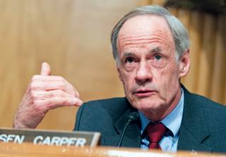 Sen. Tom Carper wants to know if there have been civil penalties in cases of nursing home workers posting inappropriate photos or videos to social media. Sen. Tom Carper wants to know if there have been civil penalties in cases of nursing home workers posting inappropriate photos or videos to social media.