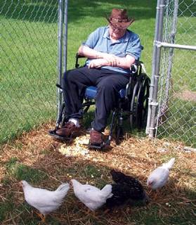 Henpecked and happy Henpecked and happy