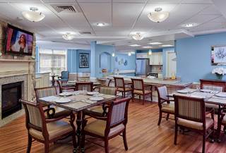 Each Artman household has its own dining room, fireplace and hearth area Each Artman household has its own dining room, fireplace and hearth area
