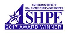 2017 ASHPE Award Winner 2017 ASHPE Award Winner