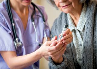 Diabetes affects up to 34% of skilled nursing facility residents, putting them at risk for lower-extremity ulcers. Diabetes affects up to 34% of skilled nursing facility residents, putting them at risk for lower-extremity ulcers.