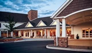 Heritage of Fort Wayne was designed with a “spaciously cozy and casual upscale feel” that includes a bistro-style food service area open to the community. Heritage of Fort Wayne was designed with a “spaciously cozy and casual upscale feel” that includes a bistro-style food service area open to the community.