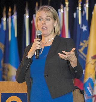 CMS’ Karen Tritz addressed NAHCA in September. CMS’ Karen Tritz addressed NAHCA in September.