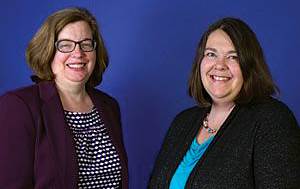 Elisabeth O. Burgess (left) and Jennifer Craft Morgan will lead a multiyear project to improve Georgia’s nursing homes. Elisabeth O. Burgess (left) and Jennifer Craft Morgan will lead a multiyear project to improve Georgia’s nursing homes.
