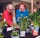 Gardening therapy via provider-vendor partnership Gardening therapy via provider-vendor partnership