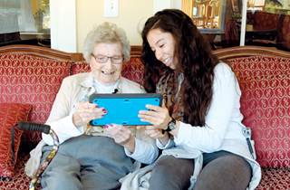 Capturing memories for seniors Capturing memories for seniors